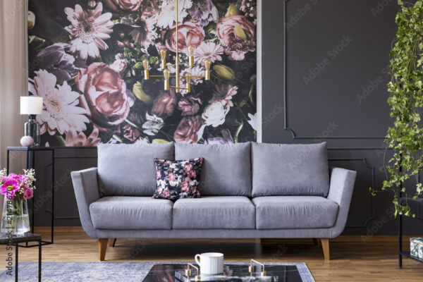 Create a Showstopping Look With Bold Floral Wallpaper