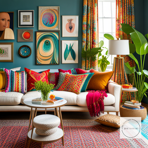 interior design names bohemian living room
